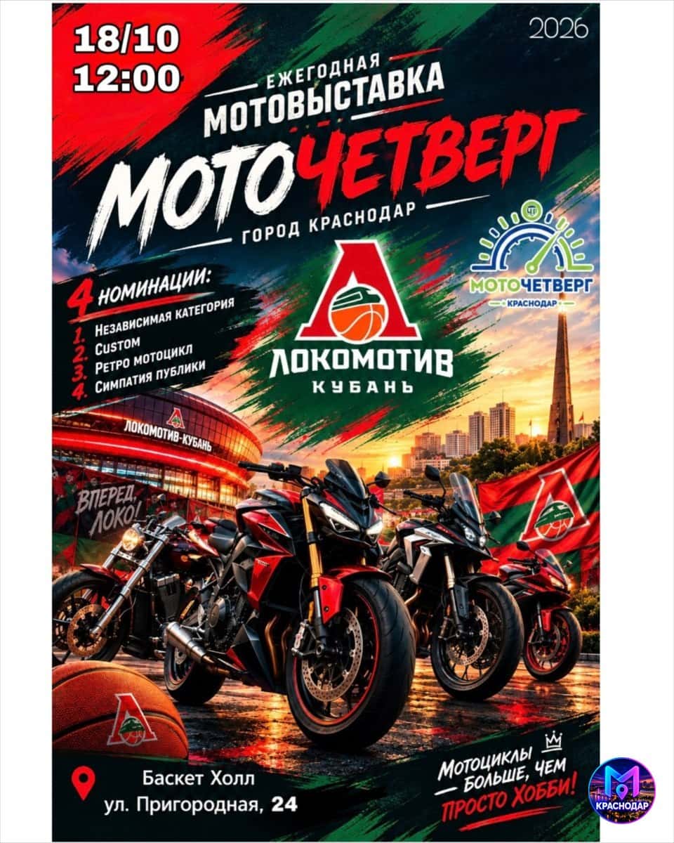 мотовыставка моточетверг чемпионат краснодара