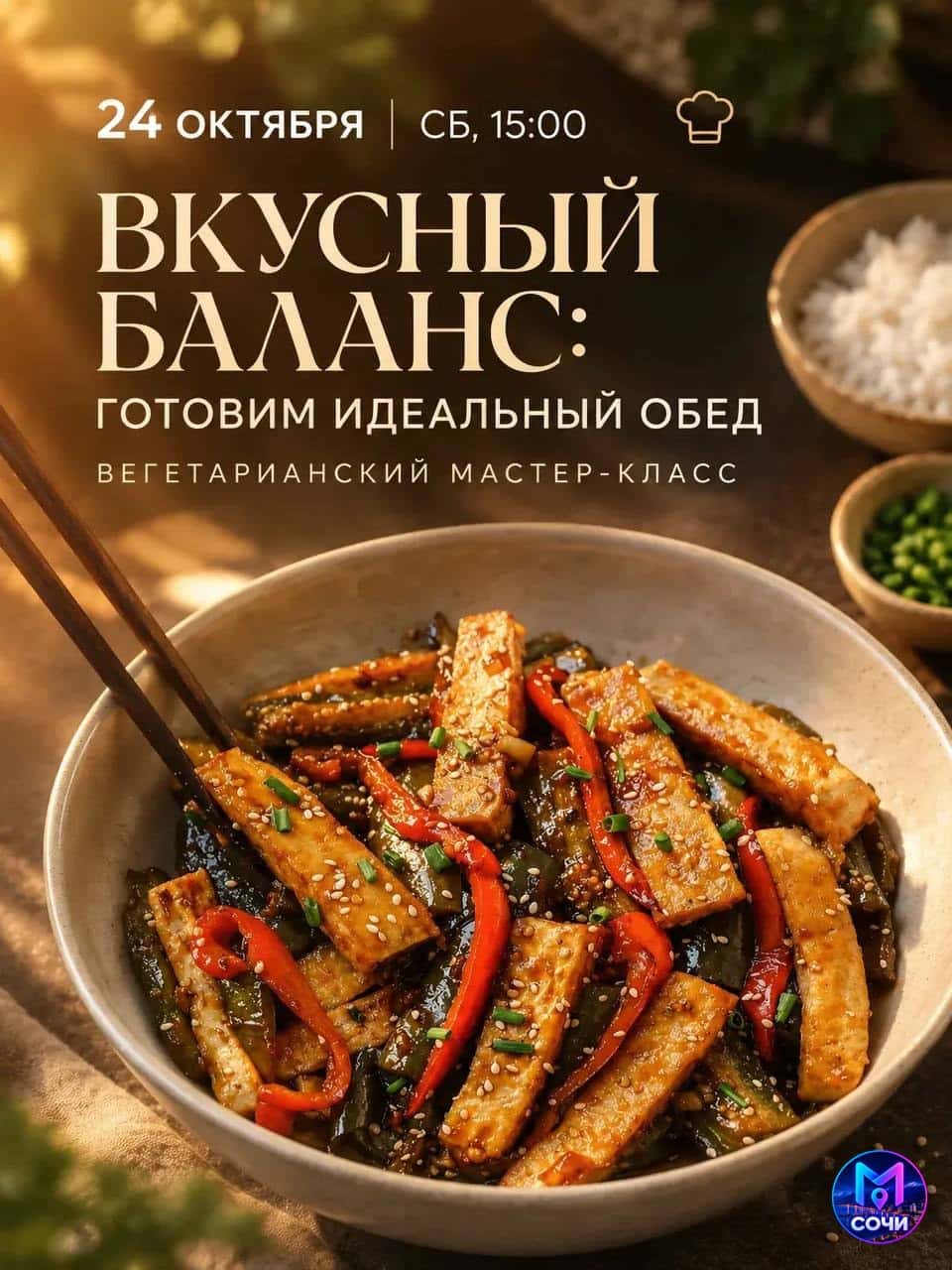Вегетарианский кулинарный мастер-класс