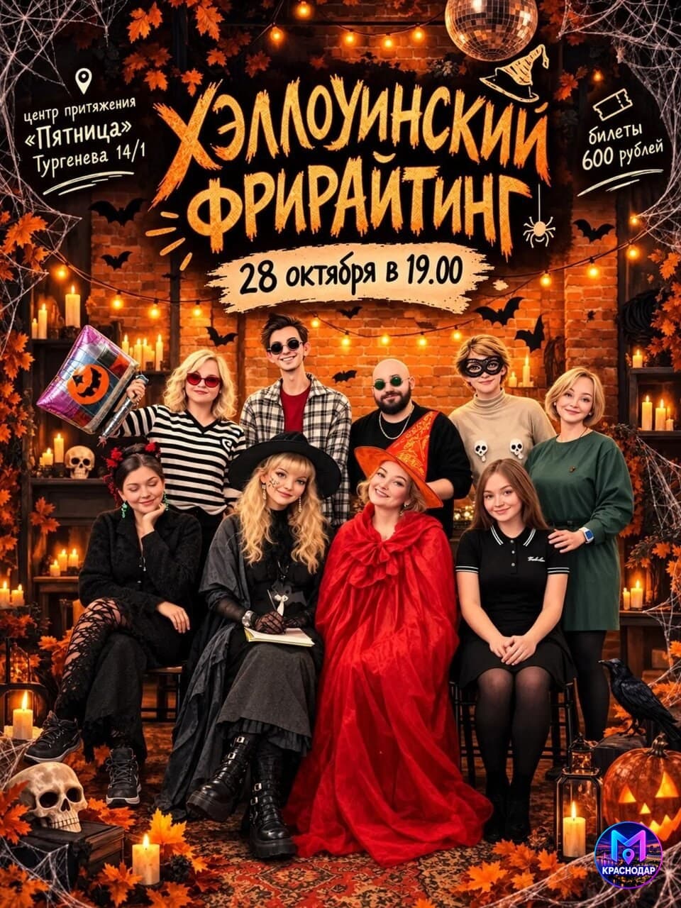 Хэллоуинский фрирайтинг