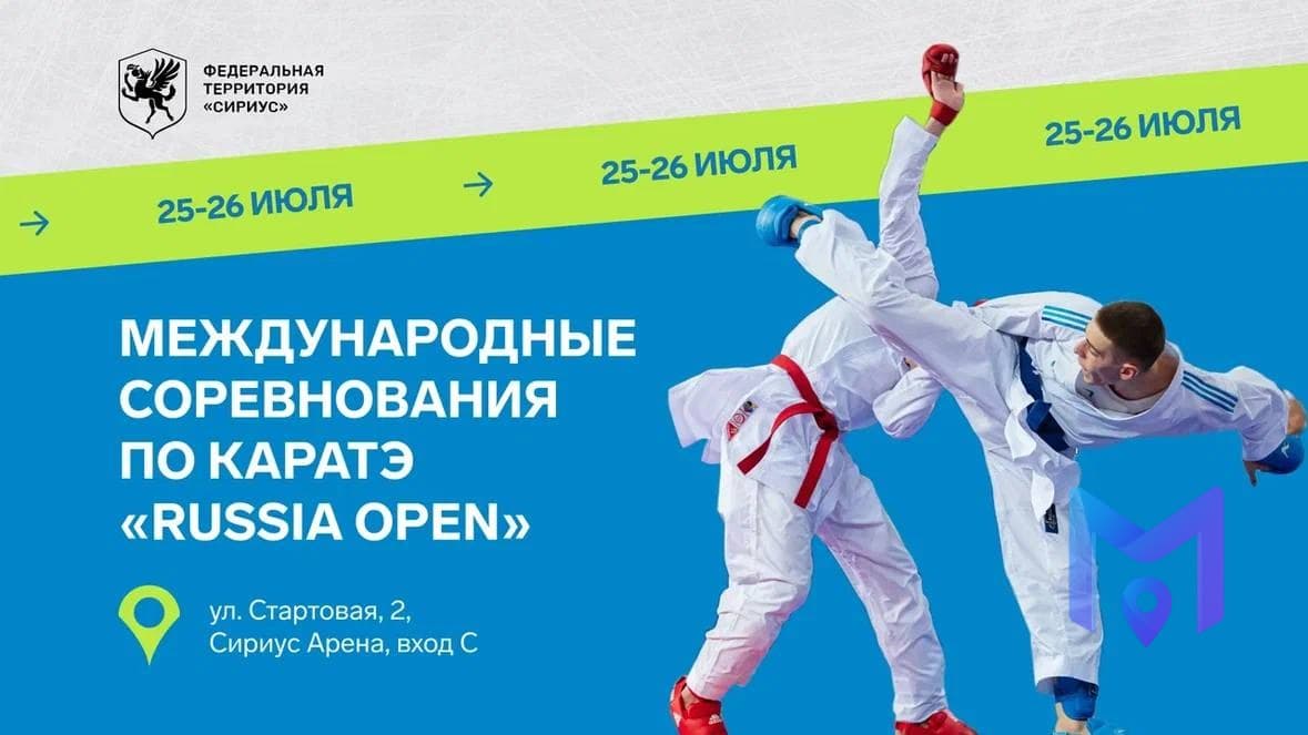 Международные соревнования по карате Russia Open