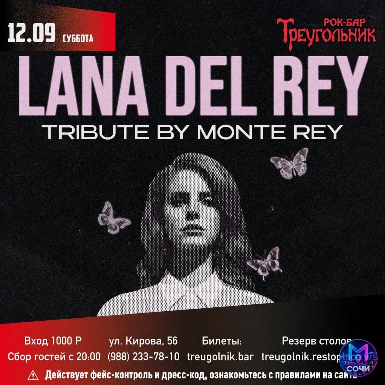 Концерт Monte Rey: трибьют Lana Del Rey