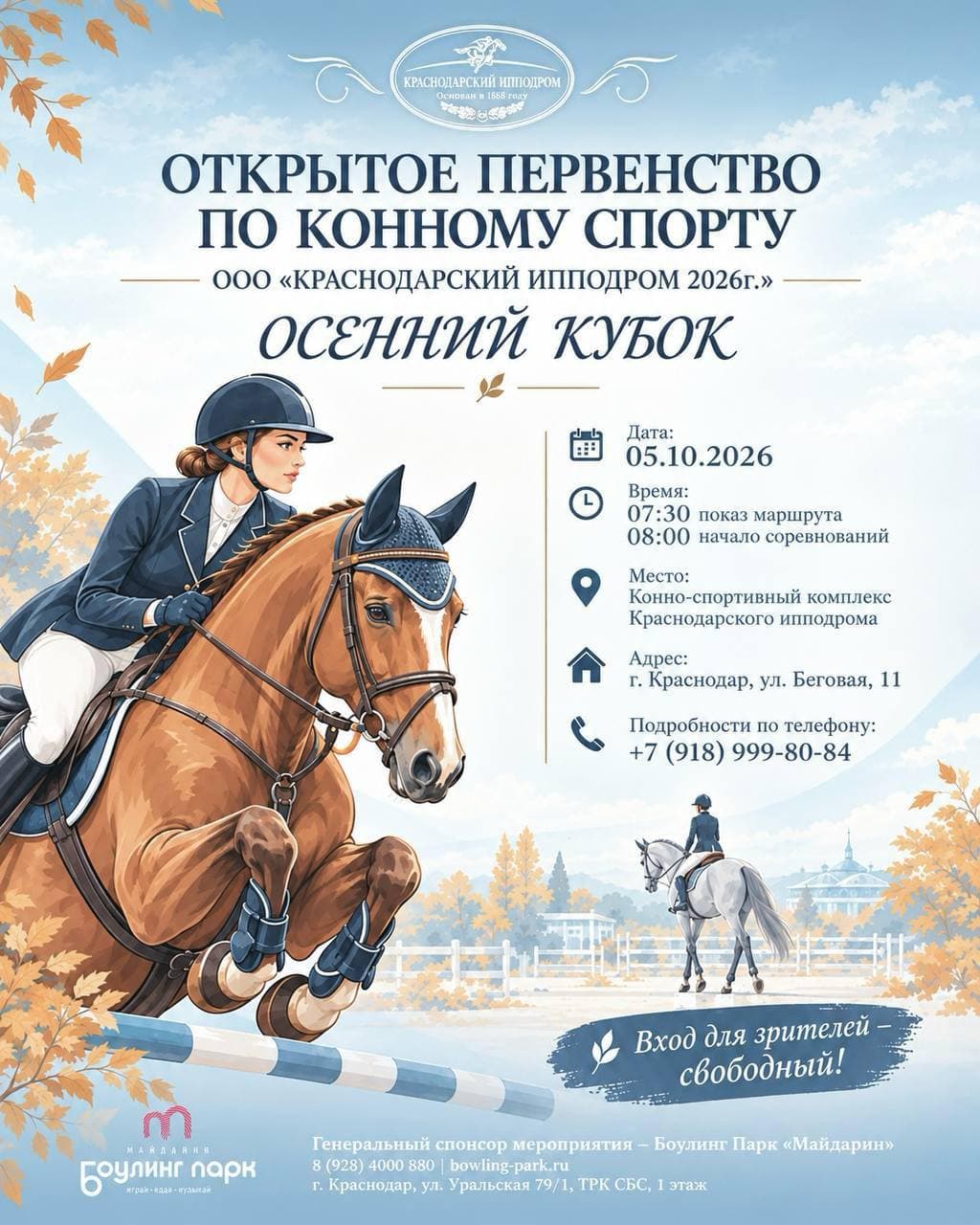 Соревнования по конному спорту