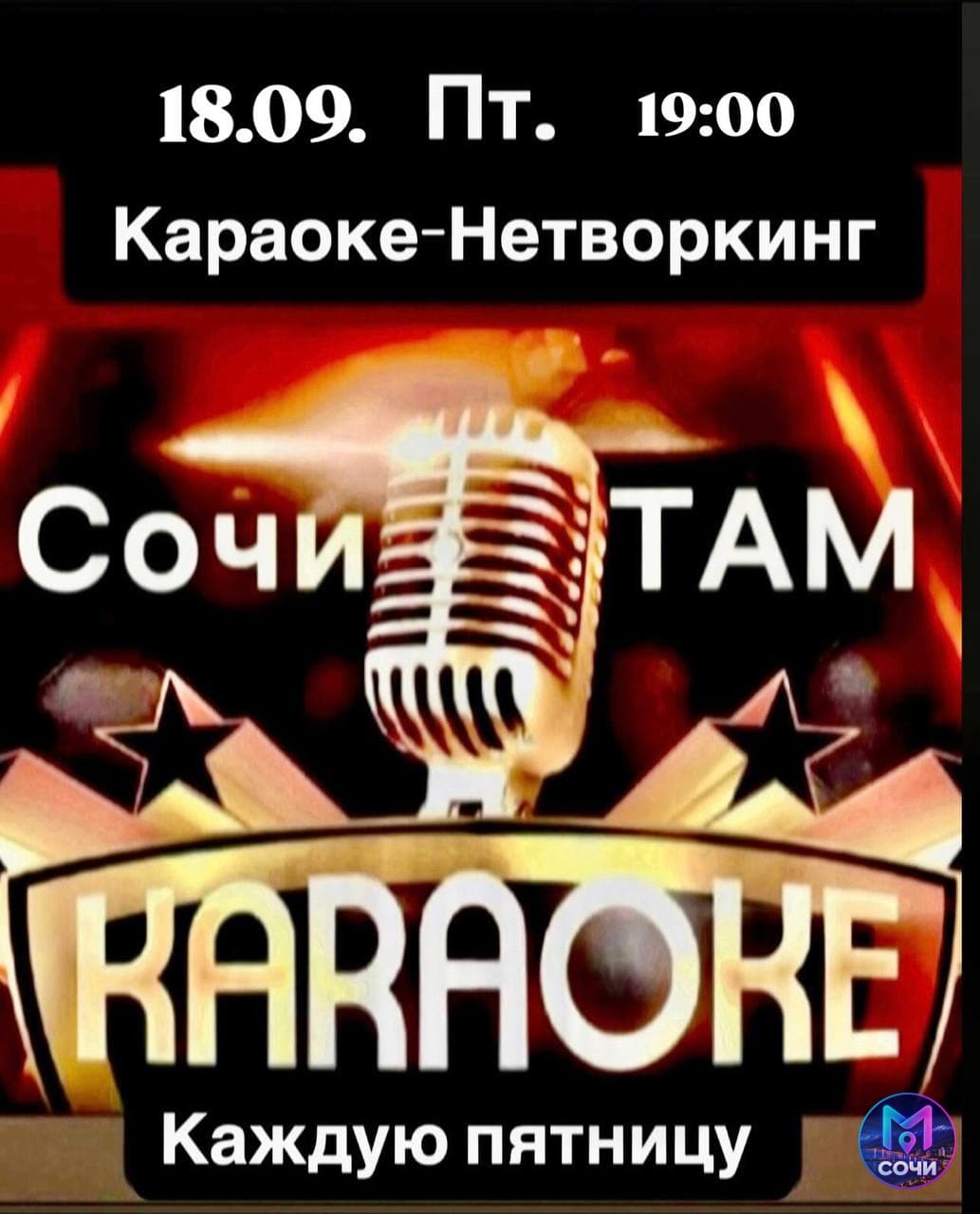 Караоке-нетворкинг в центре Сочи