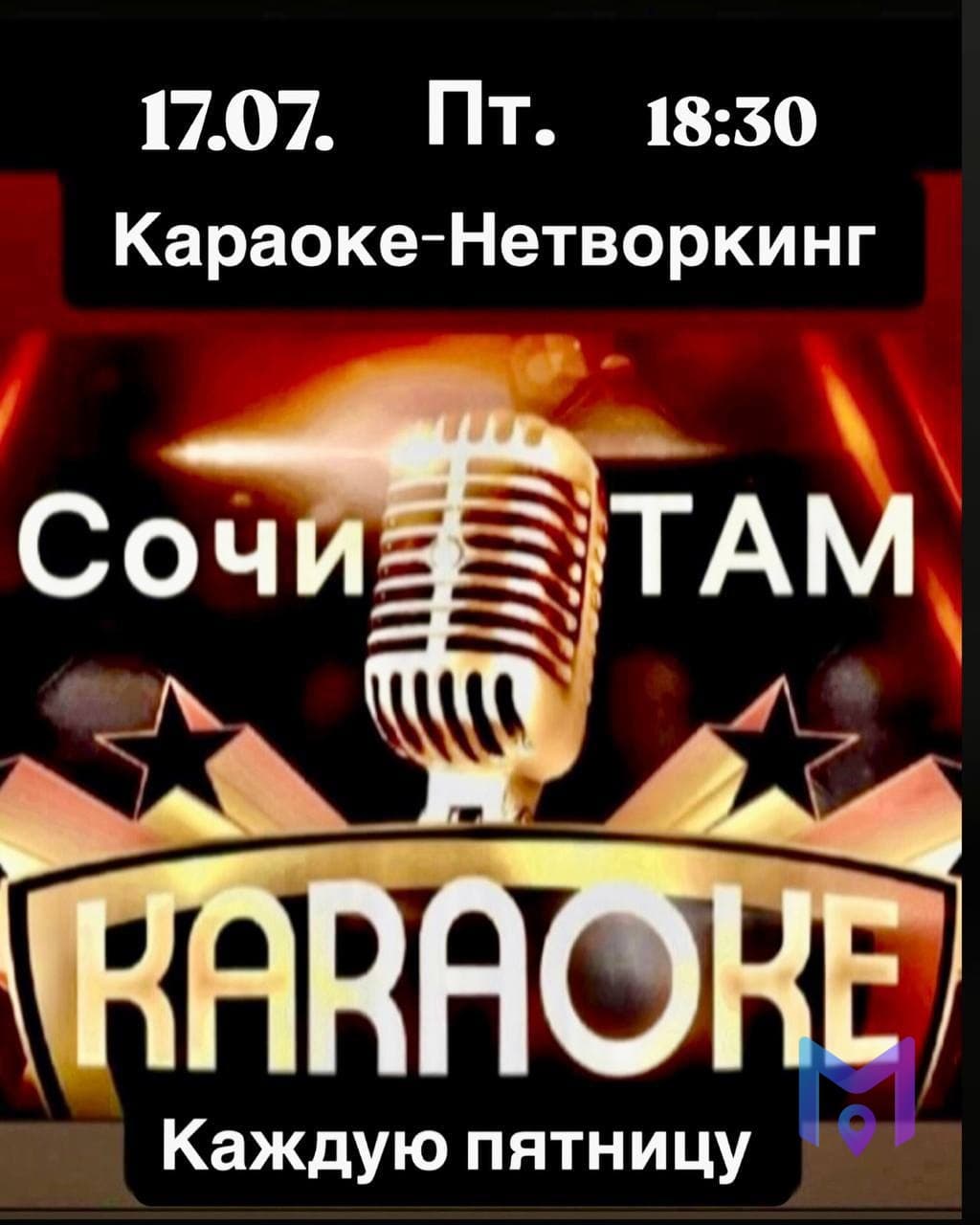 Каракое-нетворкинг в ресторане
