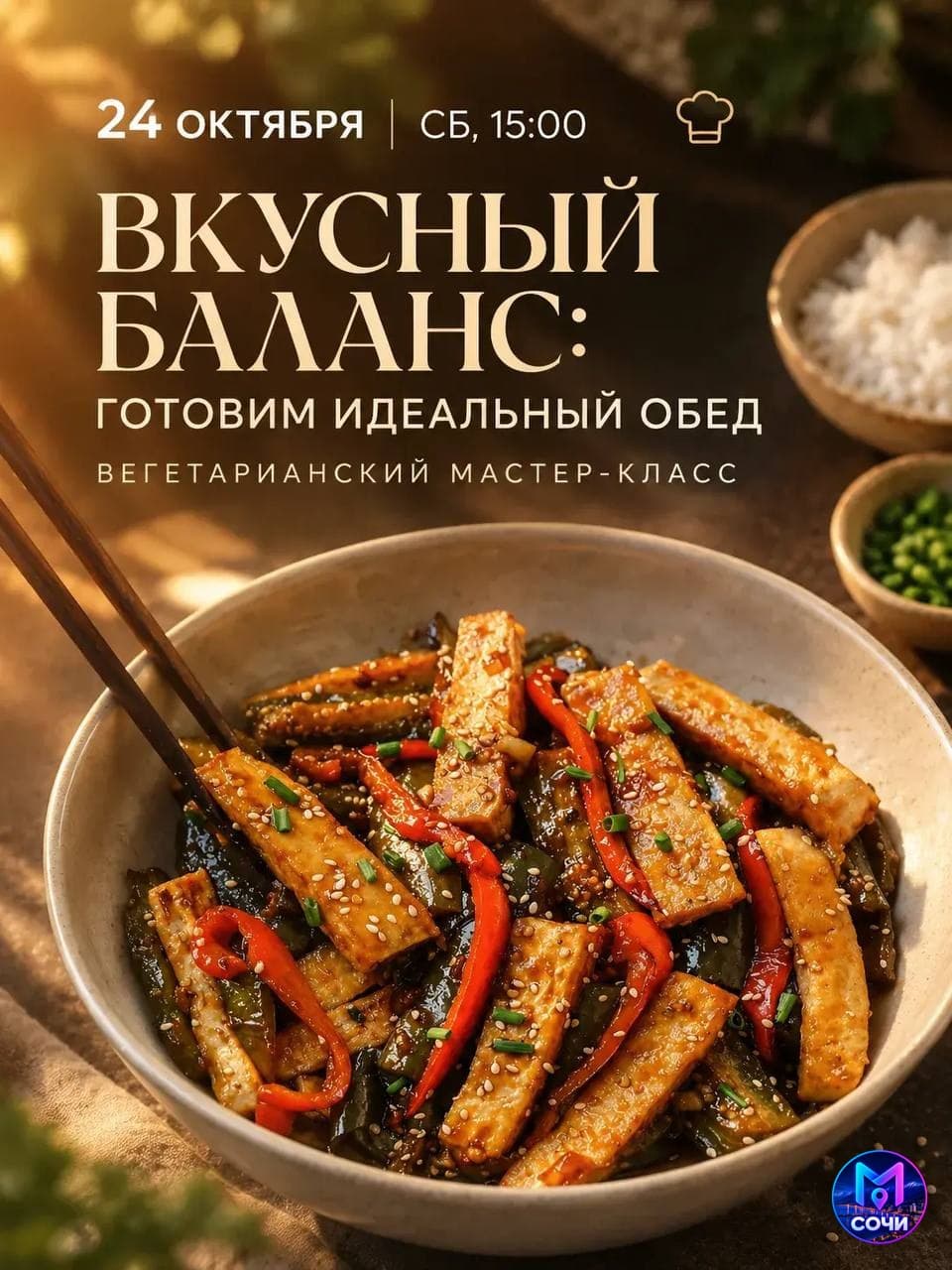 Вегетарианский кулинарный мастер-класс